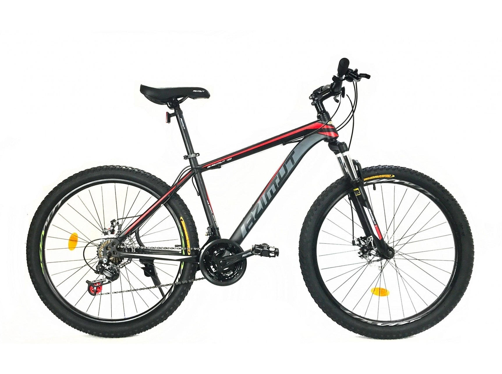 

Велосипед Azimut 2021 Shimano 40D 29" 17" Black / Red / Grey (40D/GFRD)