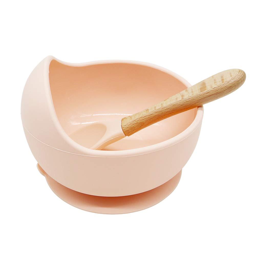 

Набор силиконовой посуды тарелка на присоске с ложечкой OrganicMom ORG401 Нюд