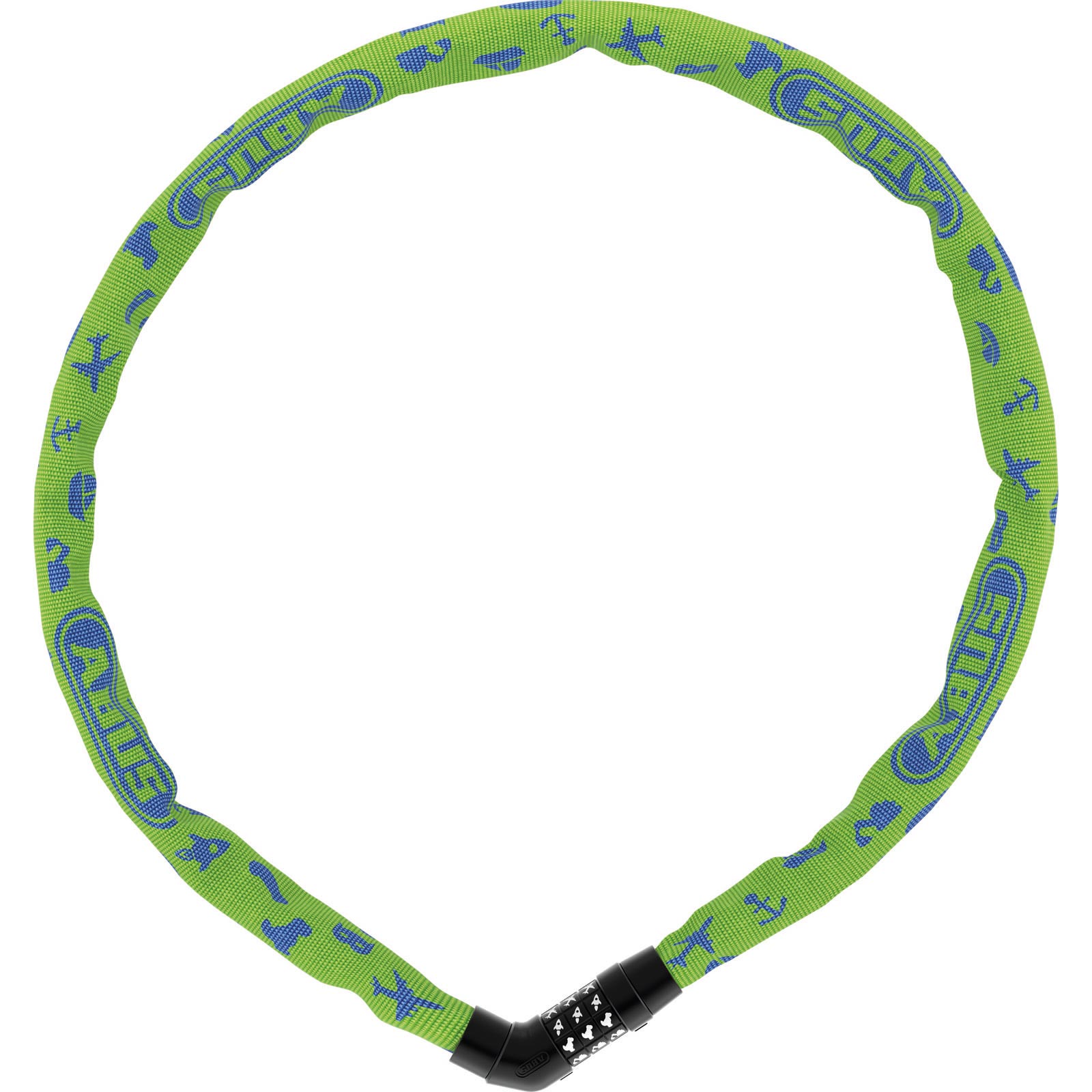

Велозамок ABUS 4804C/75 Steel-O-Chain Symbols Lime 874987