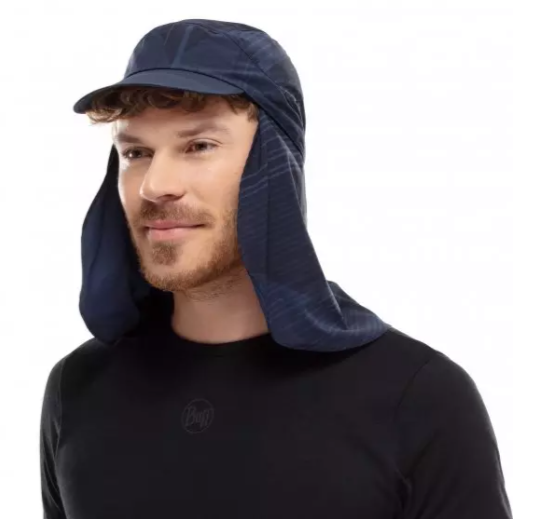

Кепка Buff Pack Sakhara Cap Grevers S/M Темно-Синий