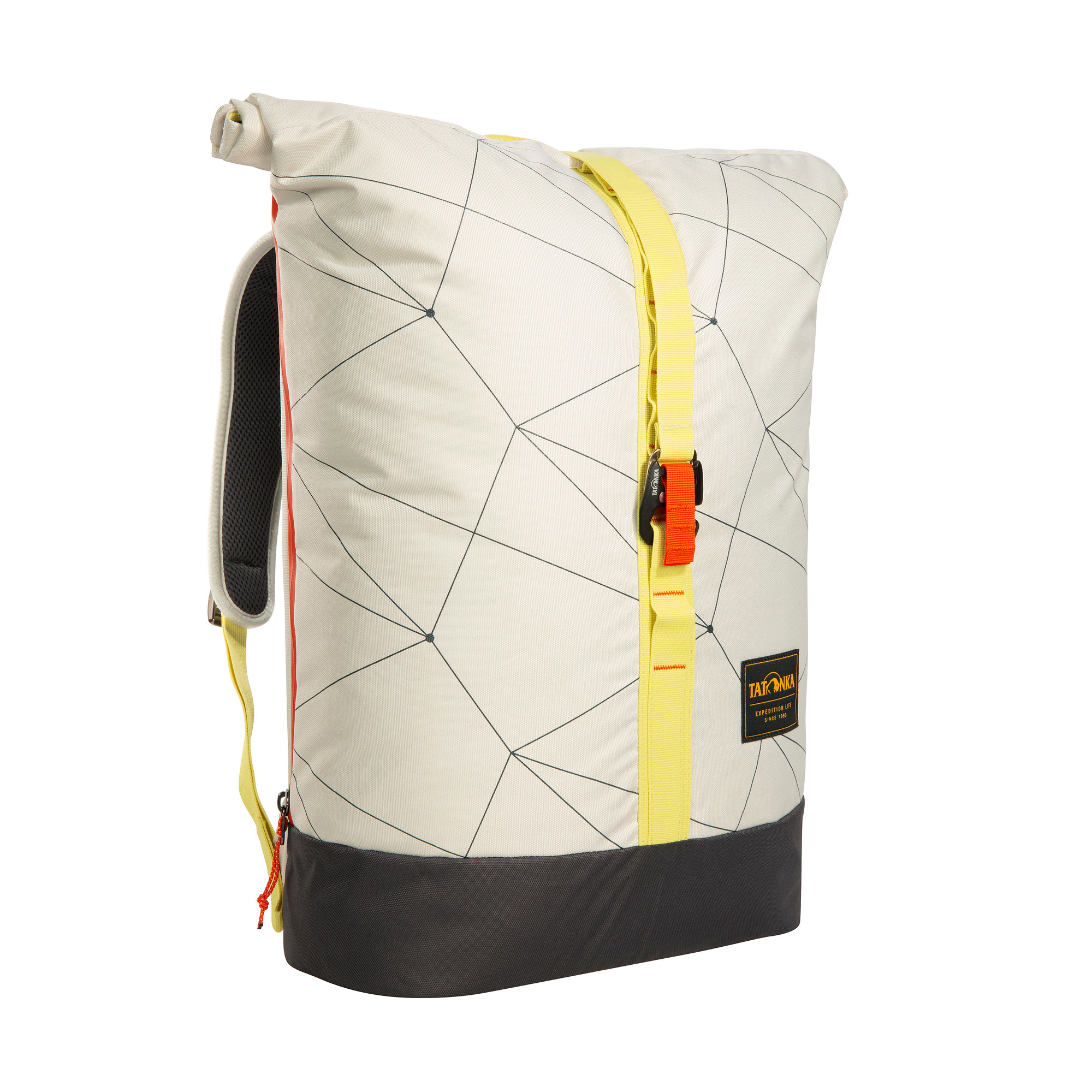 

Рюкзак Tatonka City Rolltop Черный-Бежевый