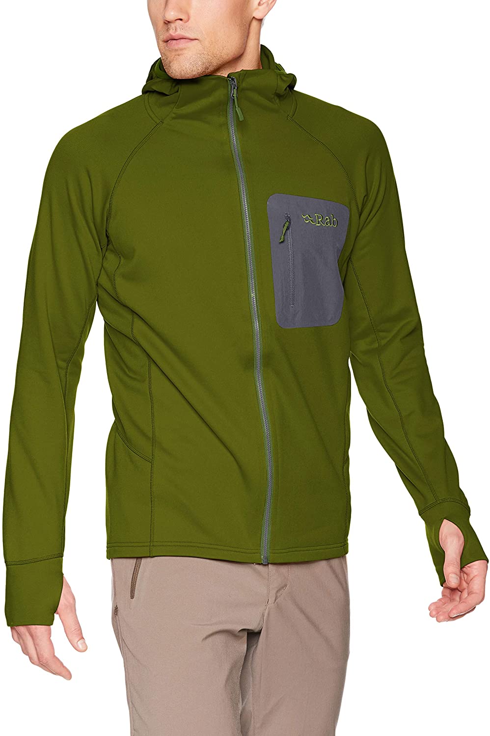 

Флис Rab Superflux Hoody  Светлый хаки, Флис Rab Superflux Hoody L Светлый хаки