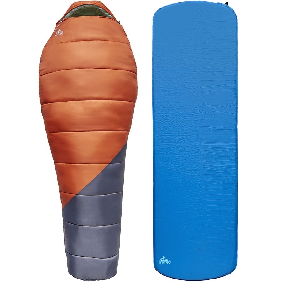 

Набор спальник-коврик Kelty Trailhead Kit Синий-Красный