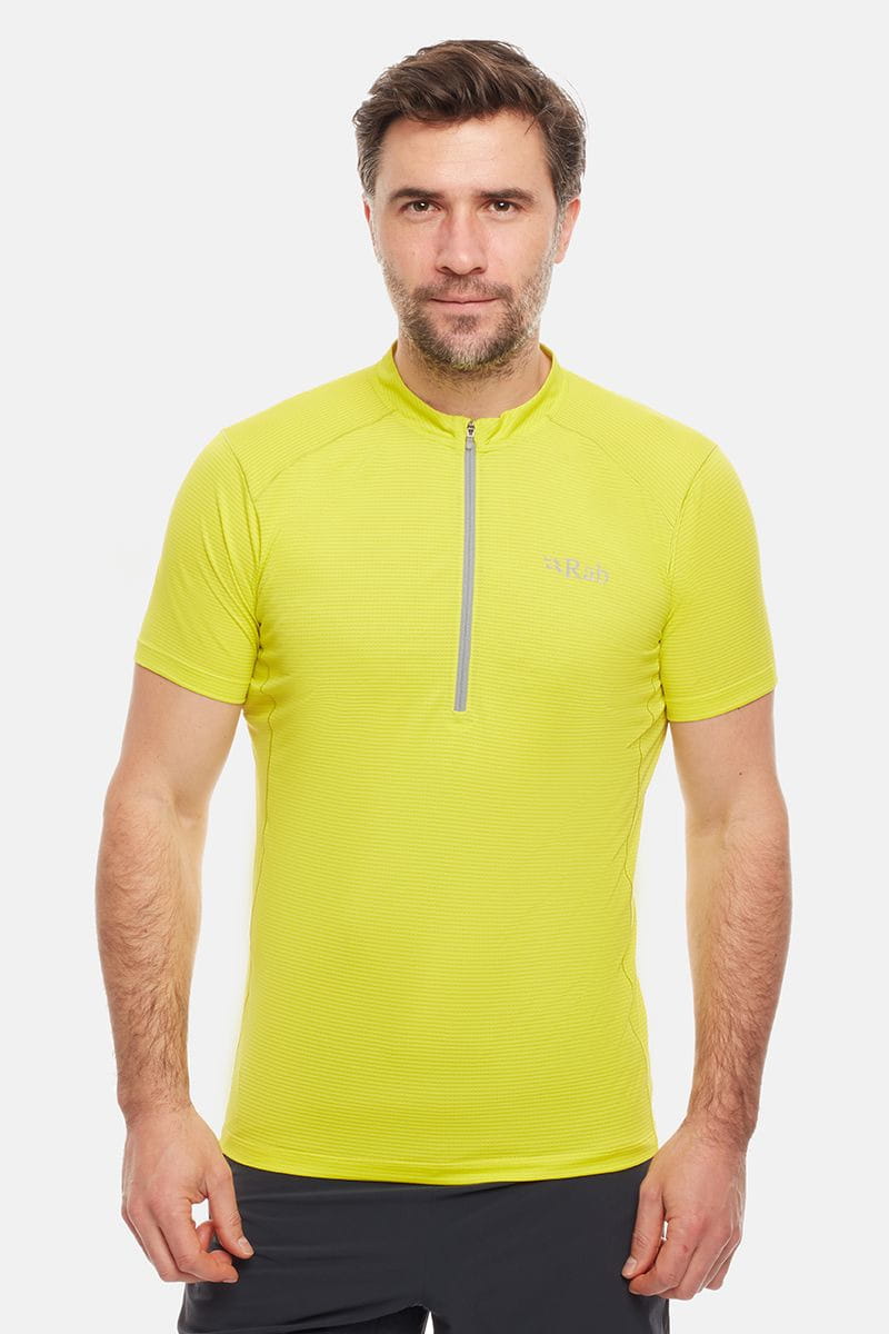 

Футболка Rab Sonic SS Zip  Желтый, Футболка Rab Sonic SS Zip M Желтый