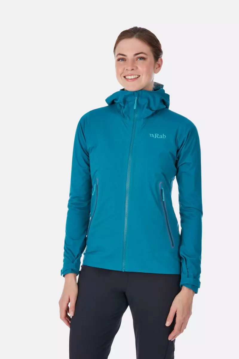 

Куртка Rab Kinetic Plus Jacket wmns  Серый-Голубой, Куртка Rab Kinetic Plus Jacket wmns 10 Серый-Голубой