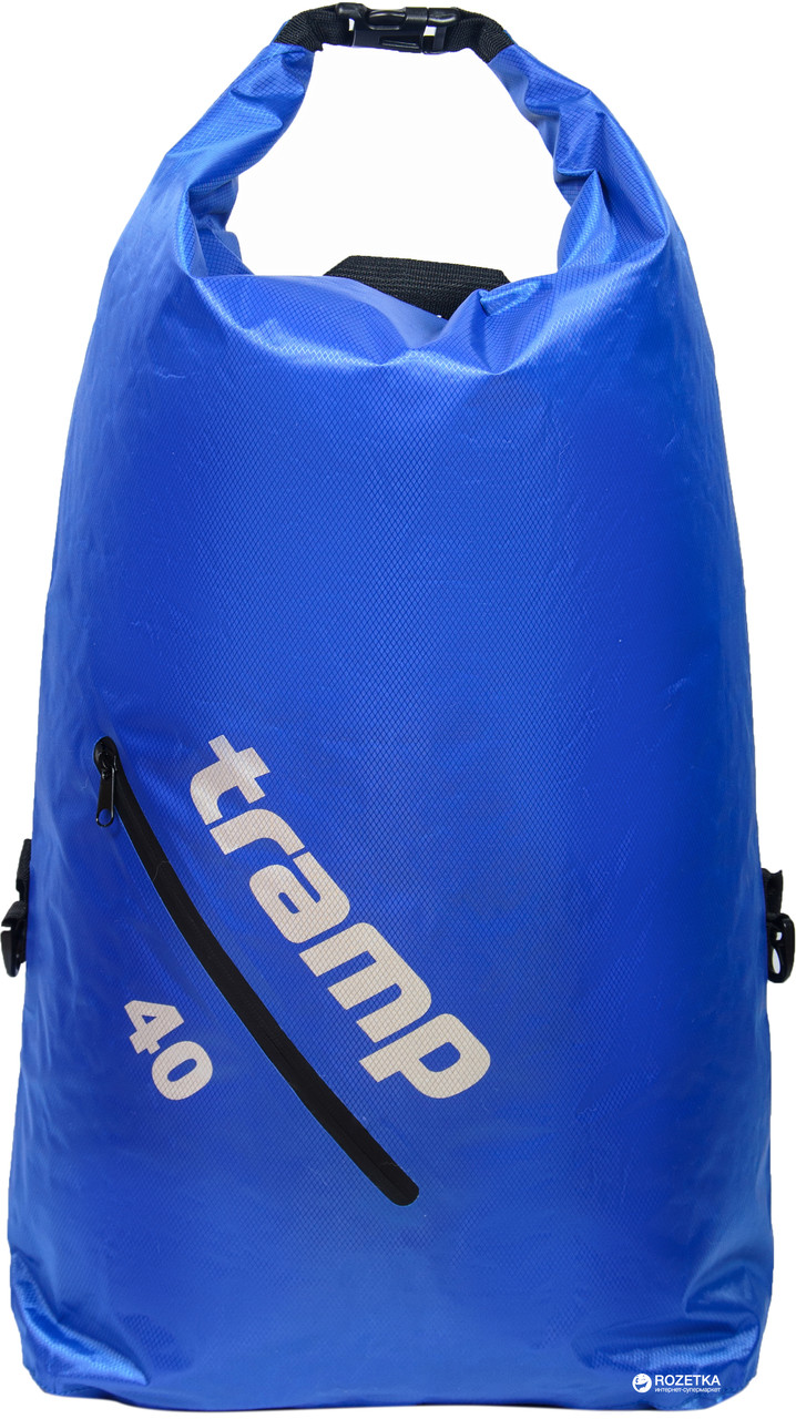 

Рюкзак герметичный гермомешок Tramp Diamond Rip-Stop 40 л TRA-257 Blue