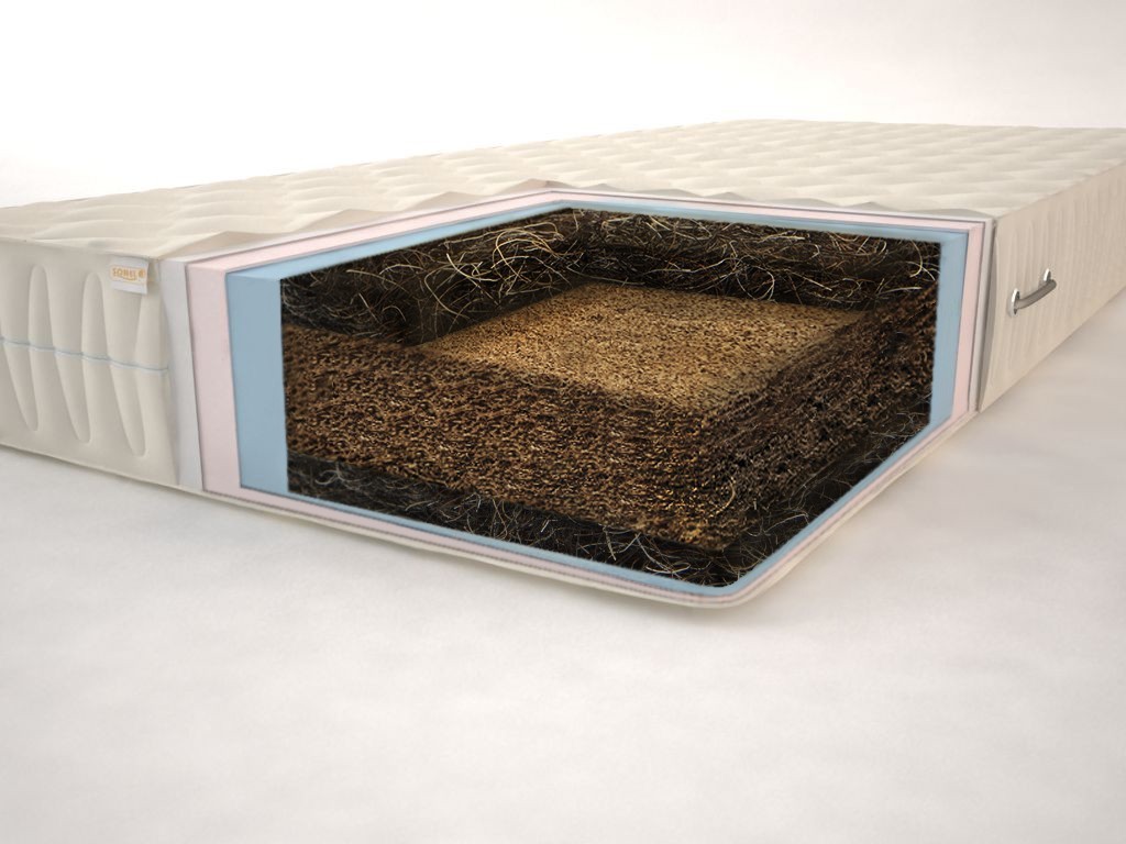 

Матрас Sonel Пегас Гранд беспружинный ортопедический 190х140 см высота 14 см (7014)