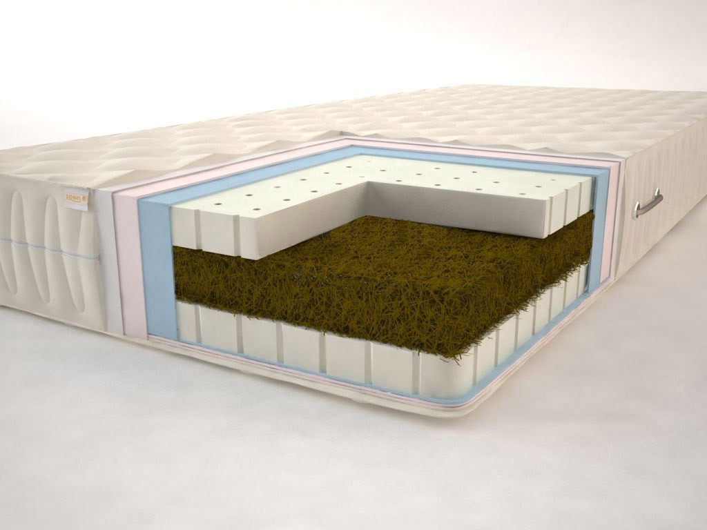 

Матрас Sonel Атолл Гранд 90х200 см высота 18 см (7005)