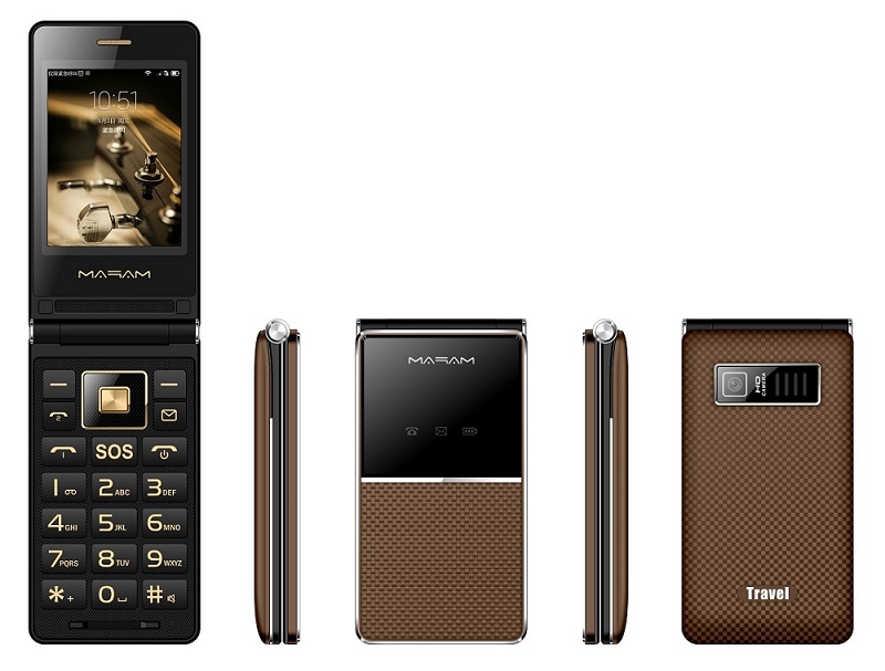 

Мобільний телефон Gzone F699 brown Кнопковий Розкладачка 2,8" 1200mAh (715 zp)