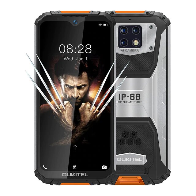 

Мобільний телефон OUKITEL WP6 6/128Gb orange IP68 6.3" 10000mAh (1462 zp)