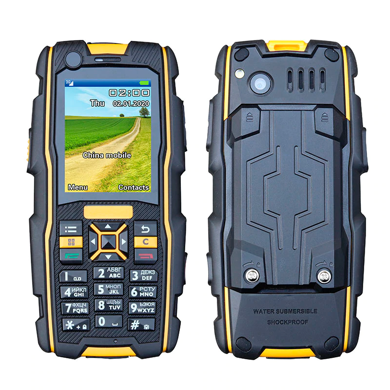 

Мобільний телефон H-Mobile MTT black-yellow Кнопковий 2.2" 1500mAh (1259 zp)