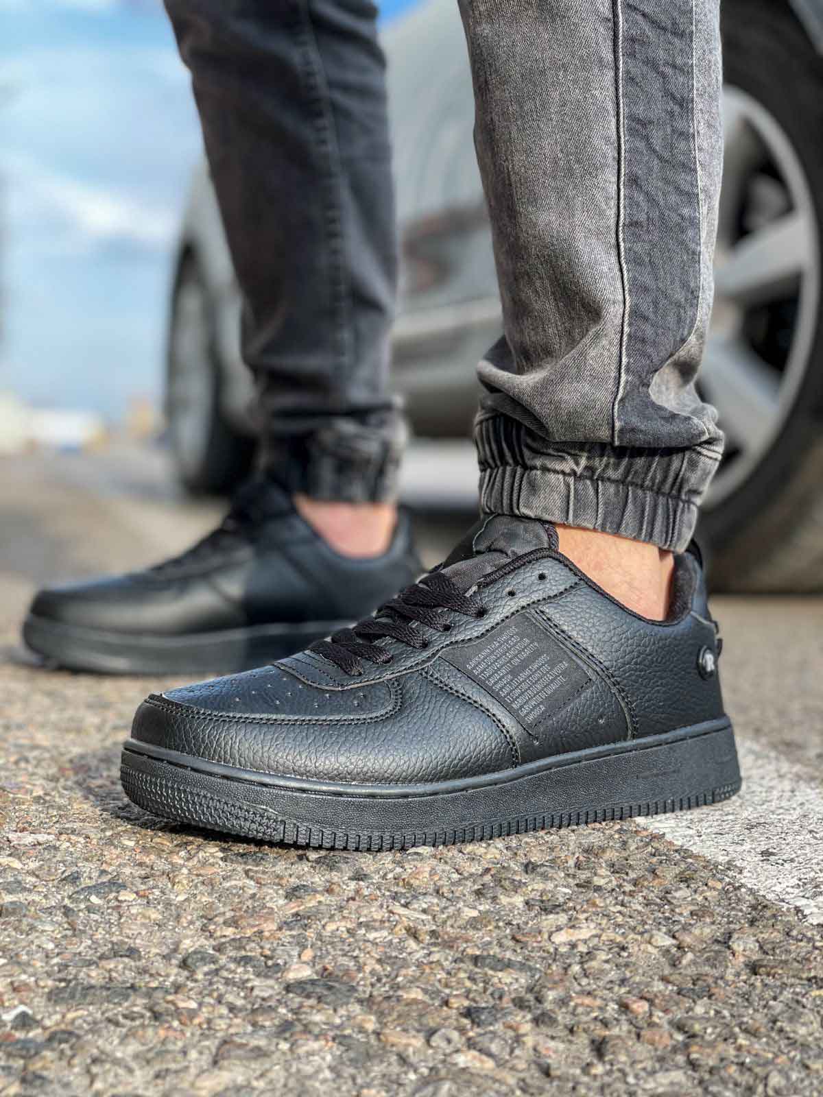 

Кроссовки мужские 18141, Air Force 1, черные, р. 45-28,5см.