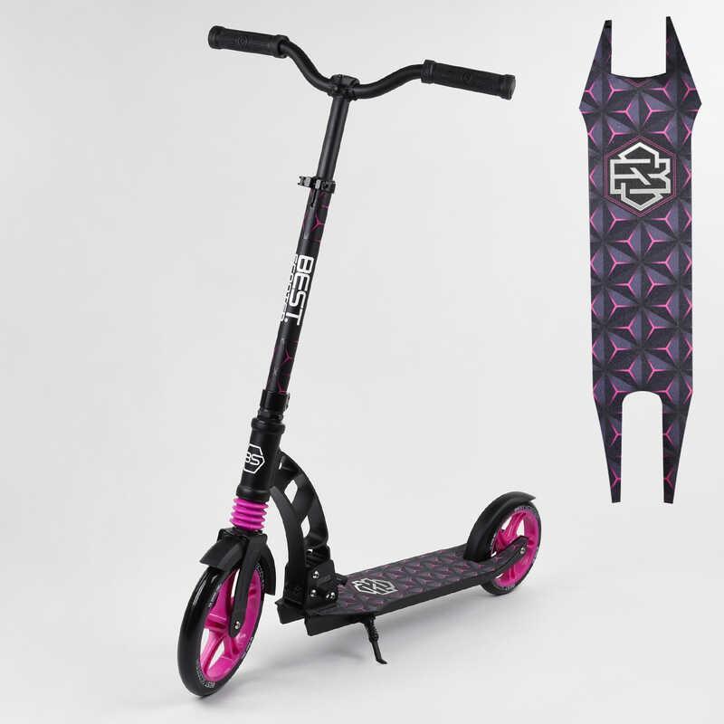 

Самокат двухколесный "Best Scooter" 69636, Черно-фиолетовый