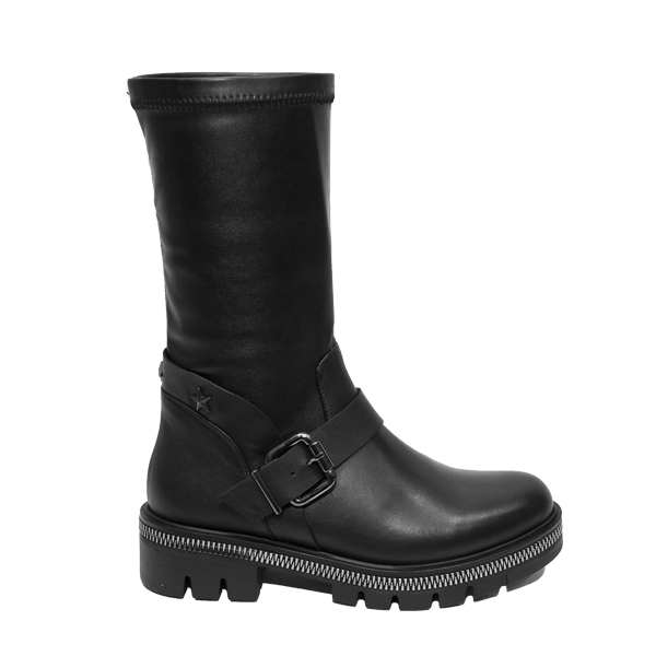 

Ботинки женские высокие Tucino BLACK 39 Черный