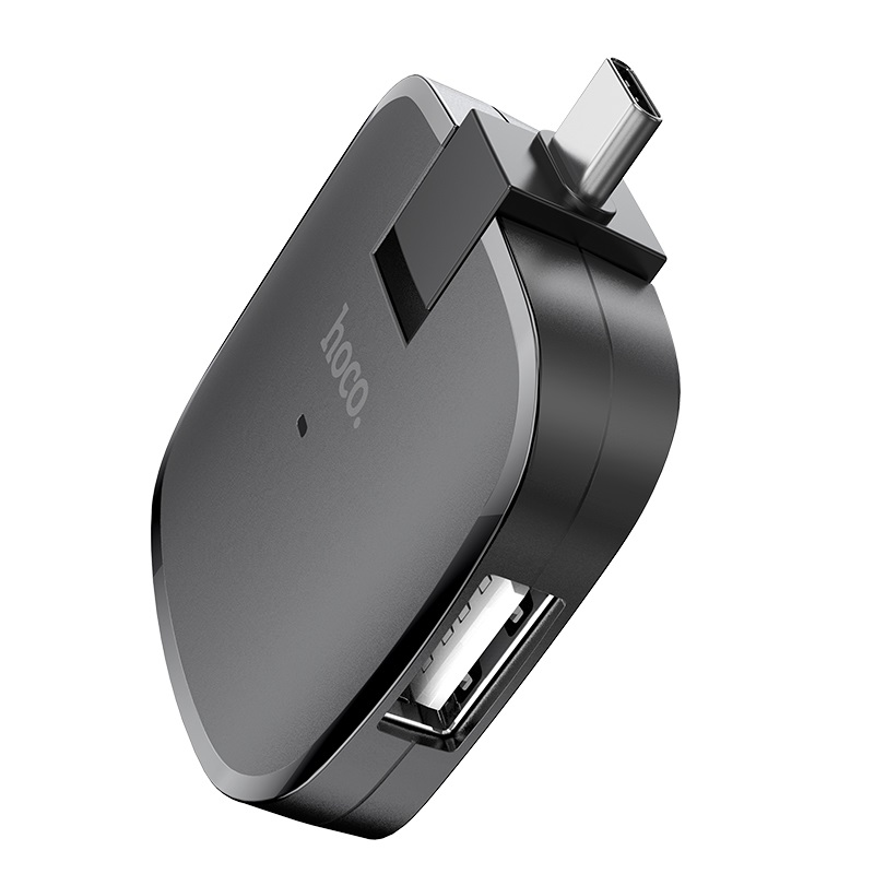 

HUB Type-C Hoco HB11 3USB Чёрный