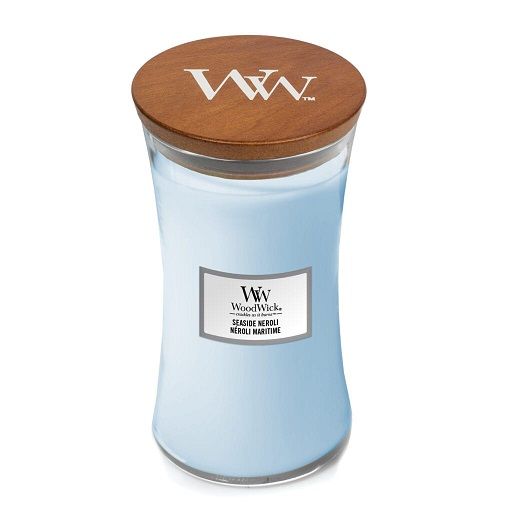

Ароматическая свеча Woodwick Large Seaside Neroli 609 г
