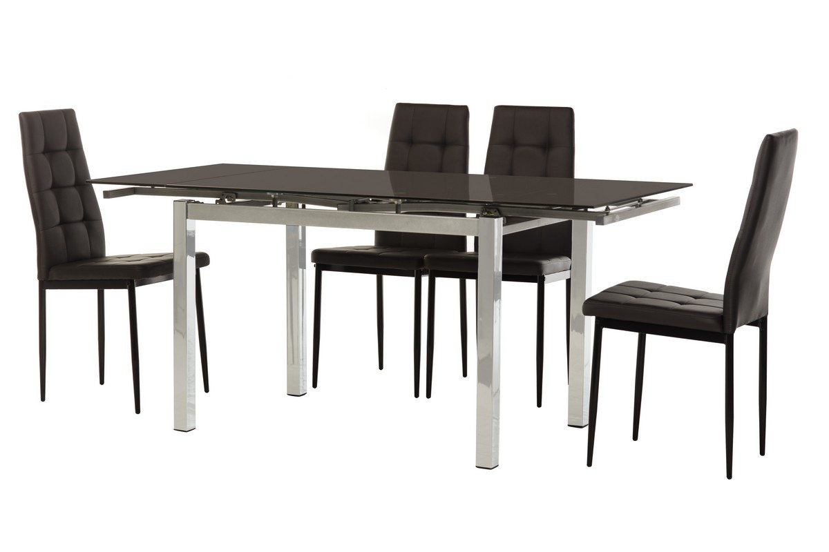 

Стол Vetro Т-231 (Коричневый) 1100(+600)*740