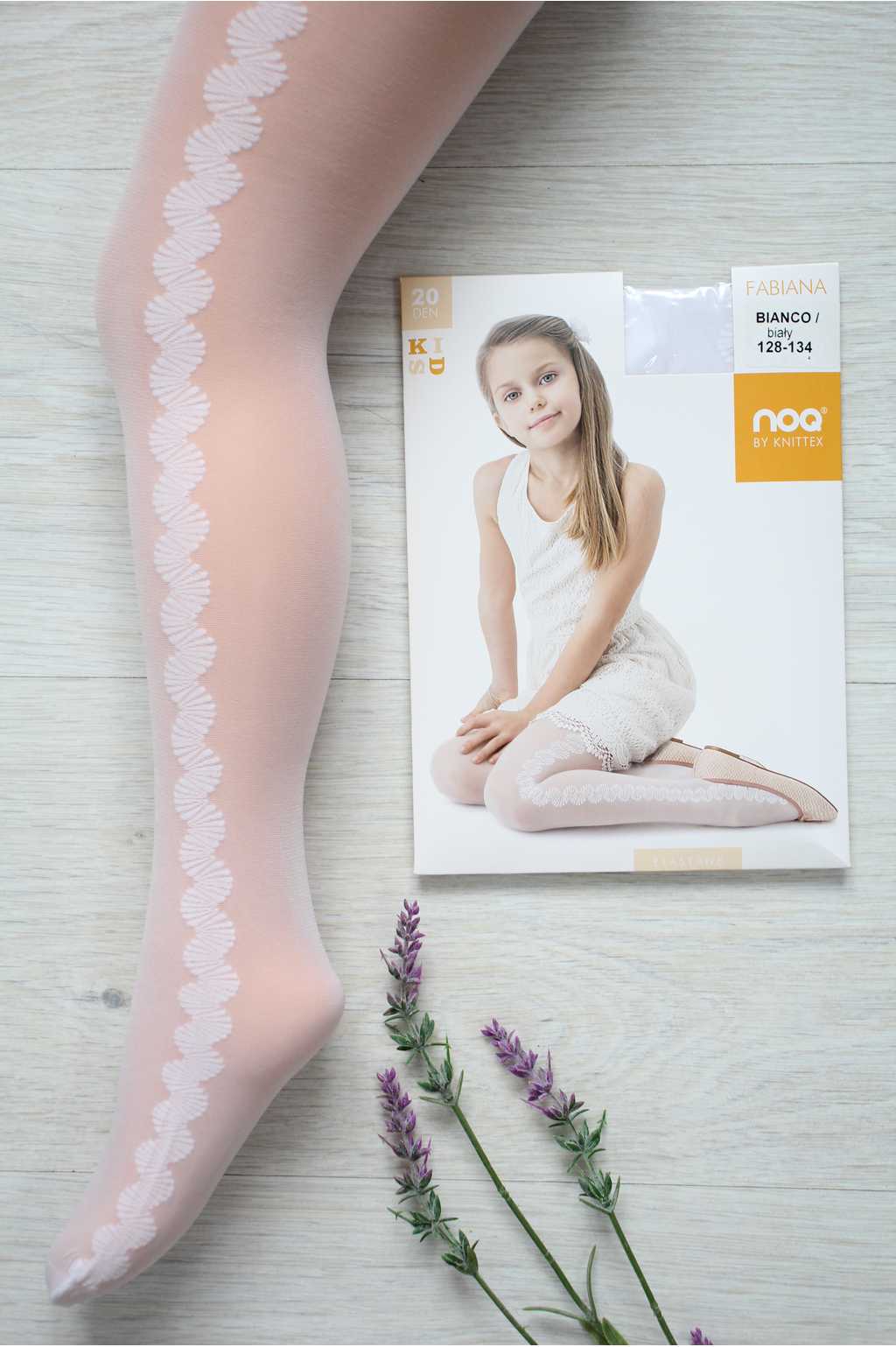 

Колготки Knittex 122-128 / 7-8 лет см Белый