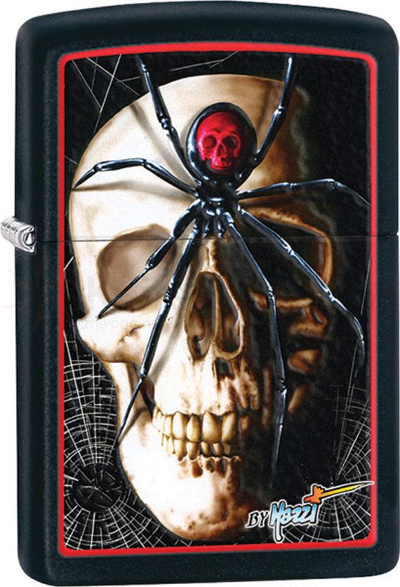 

Зажигалка Zippo Mazzi Skull & Spider 28627
