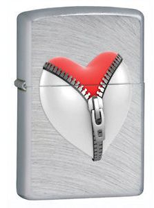 

Зажигалка Zippo ZIP HEART 28327