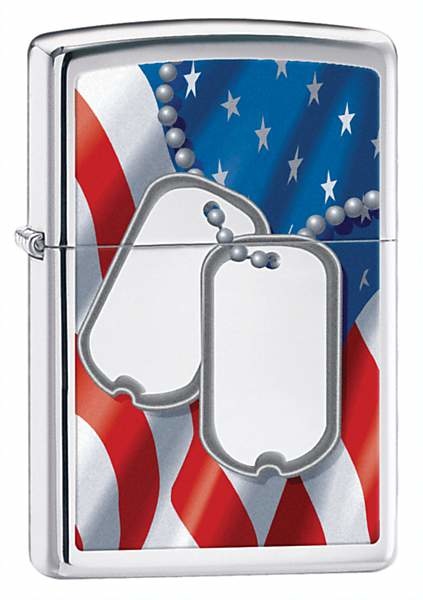 

Зажигалка Zippo FLAG & DOG TAG 28291