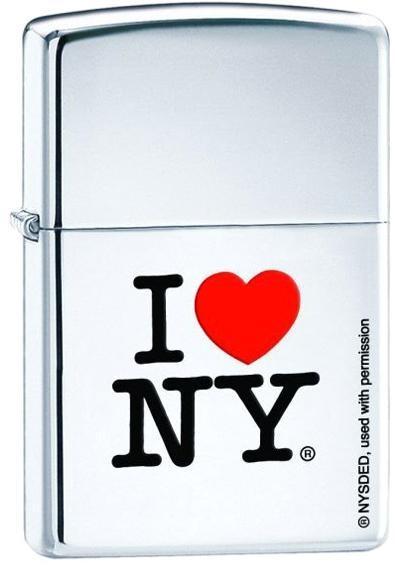 

Зажигалка Zippo I LOVE NY 24799