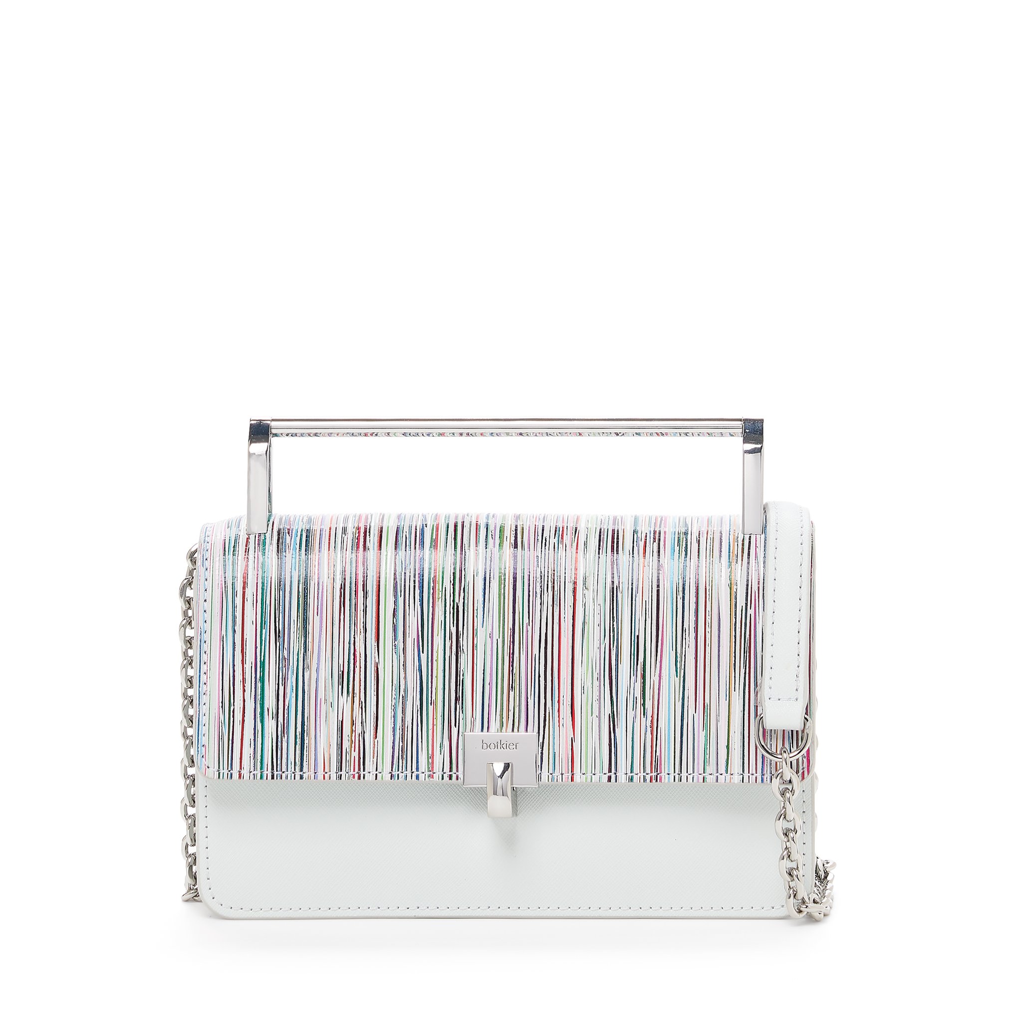 

Женская сумка Botkier Lennox Small Tropical Stripe цвет Мульти (BW-0327)