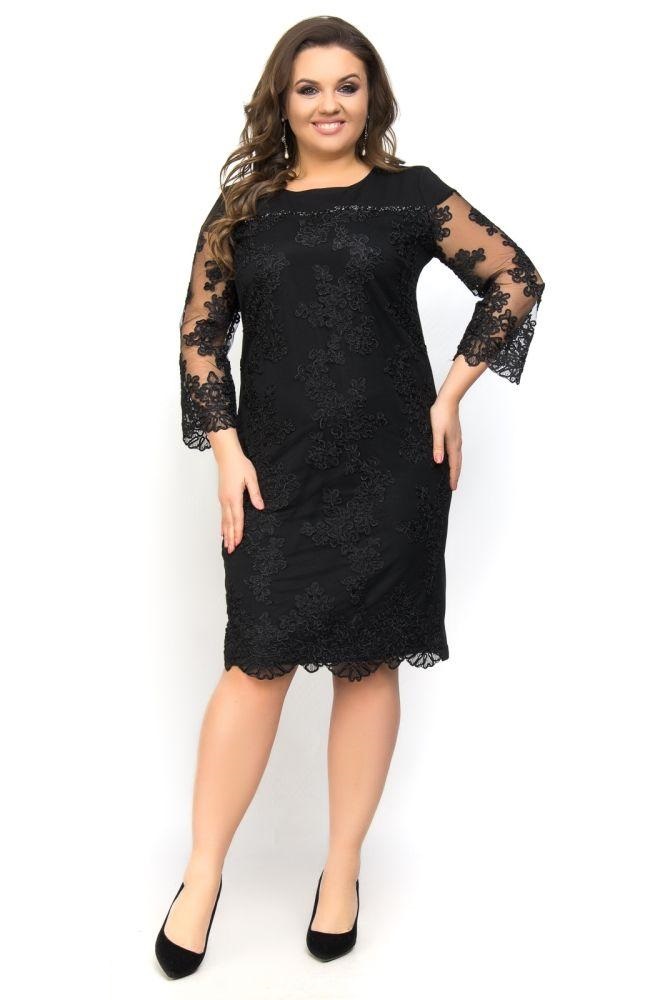 

Платье Sofia AN-3922 чёрный, Платье Sofia AN-3922 чёрный 52