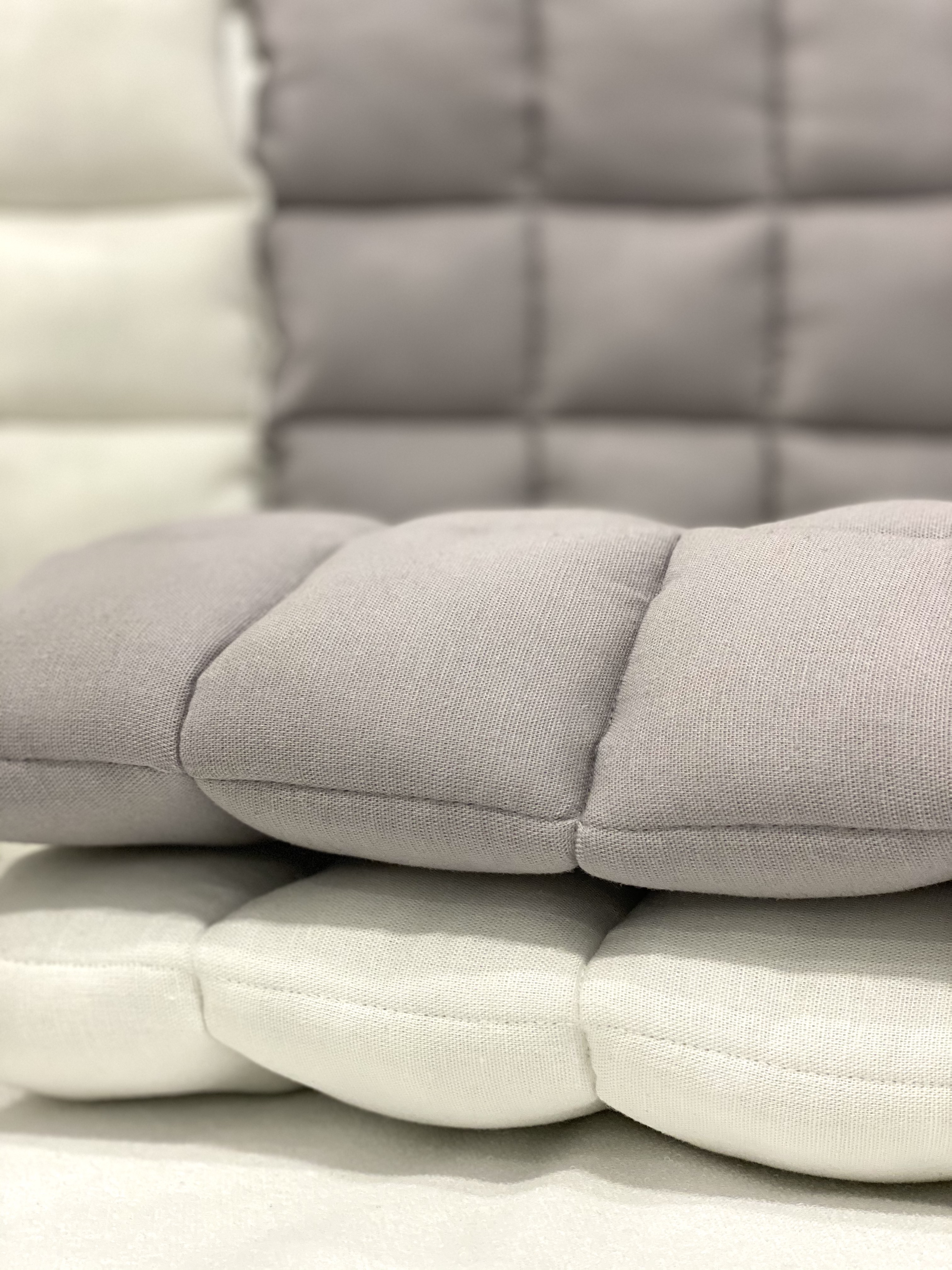 

Бортики в детскую кроватку Lamon Linen Grey 60х40 4 шт