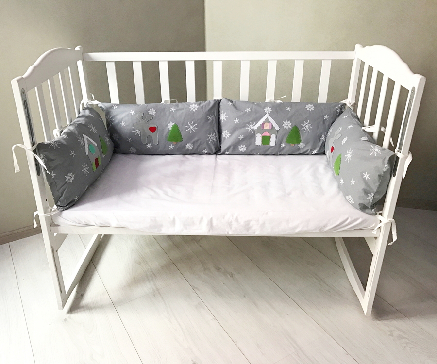 

Бортики в детскую кроватку Lamon House 30х60 4 шт