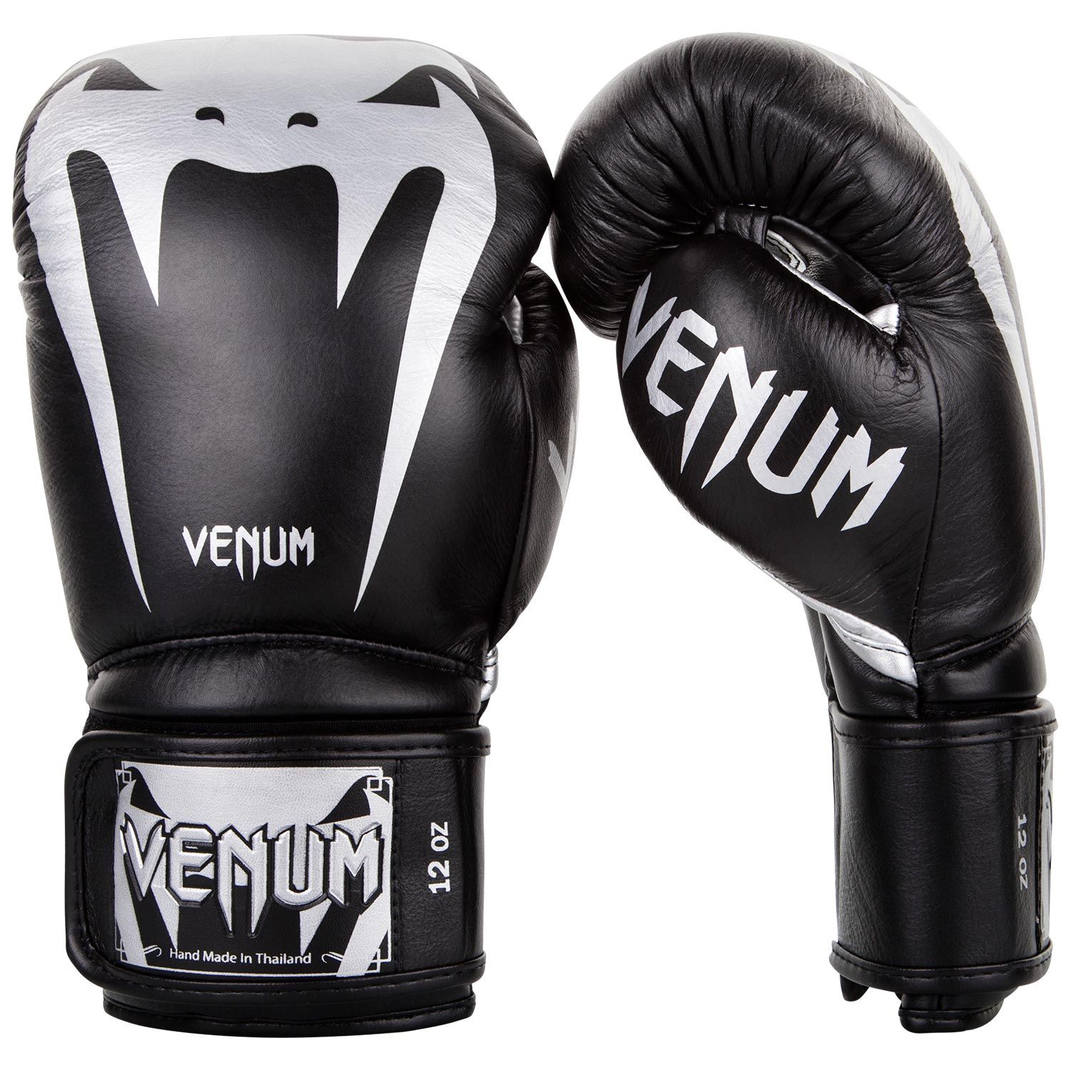

Перчатки Venum Giant 3.0 Boxing Gloves Nappa B/Silver 10 ун Чёрний