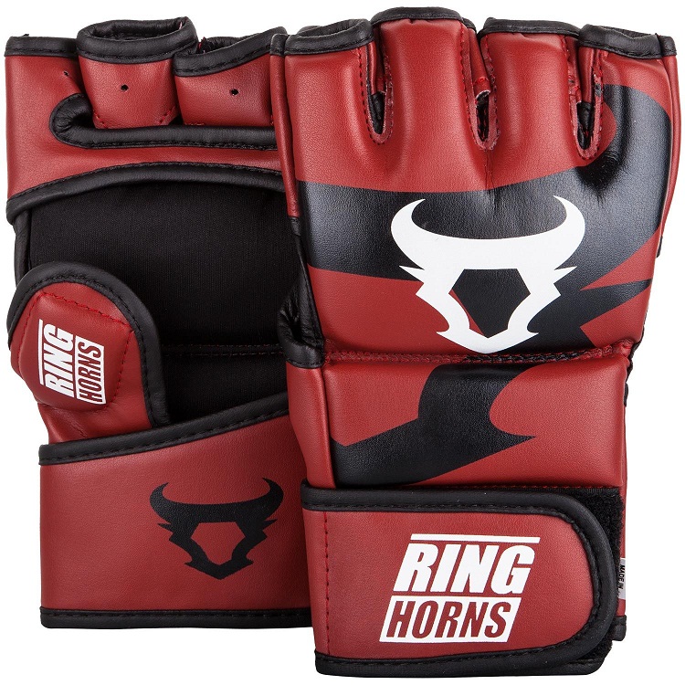 

Перчатки Ringhorns Charger MMA Gloves Red L/XL Красный