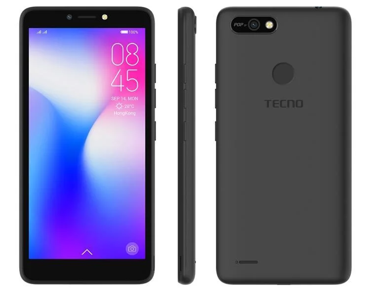

TECNO POP 2F (B1F) 1/16GB DUALSIM Midnight Black