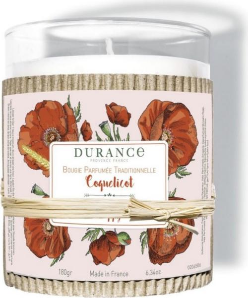 

Ароматическая свеча из натурального воска Durance Perfumed Handcraft Candle 180 г Мак