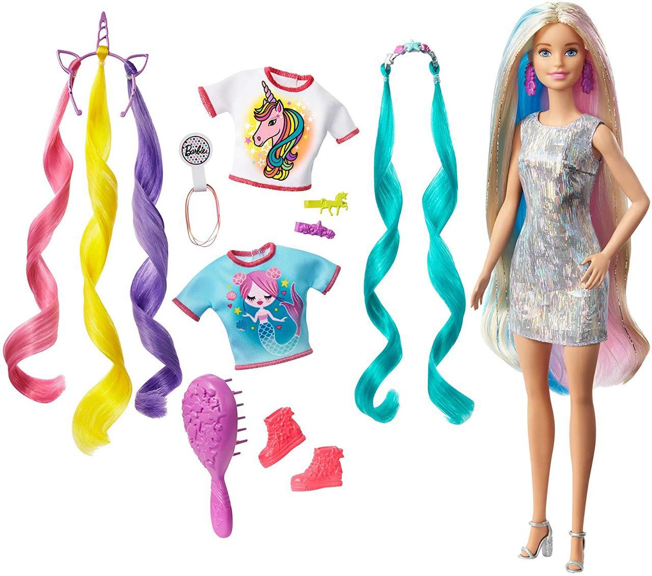 

Кукла Барби Фантастические волосы Оригинал Barbie Fantasy Hair Doll, Blonde (GHN04)