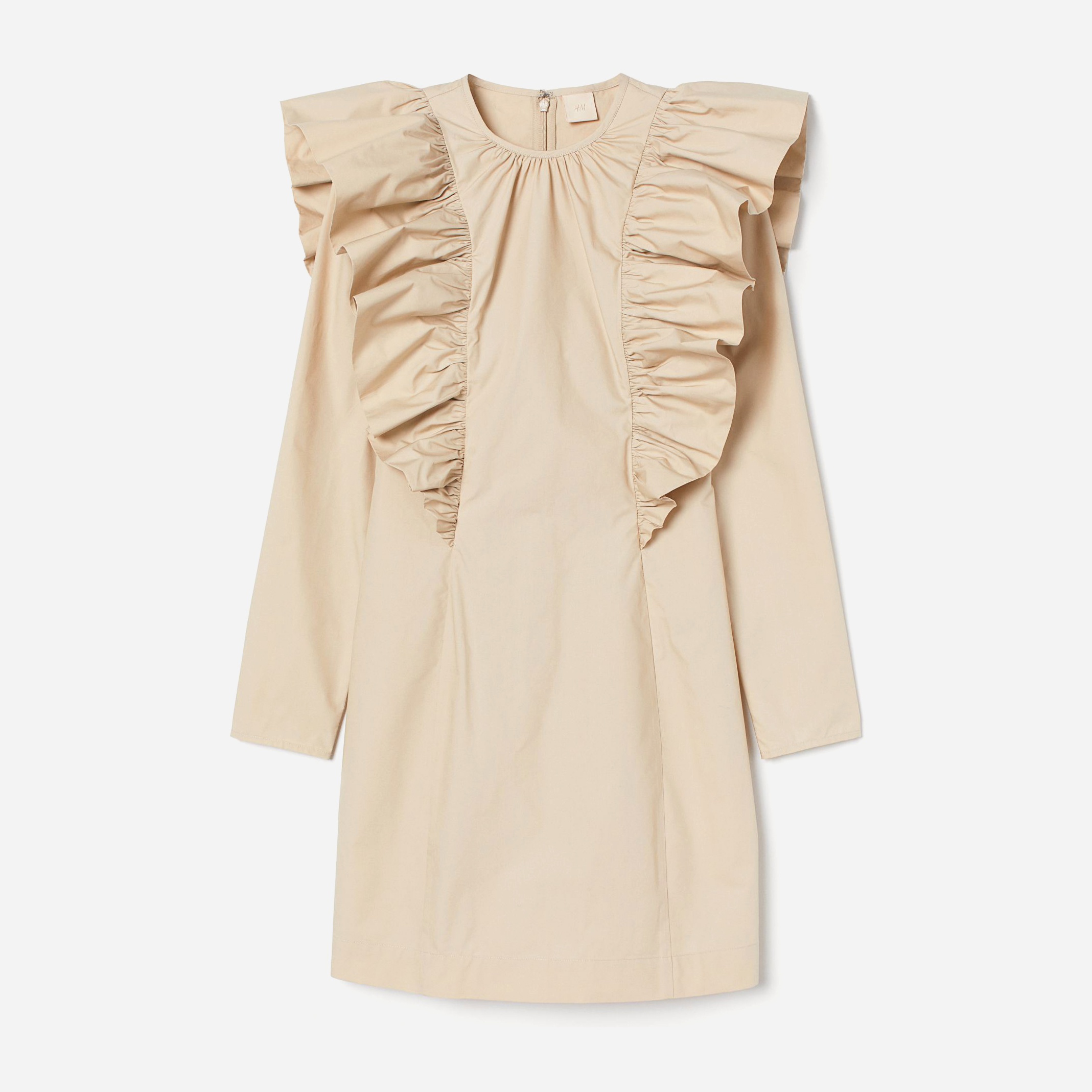 

Платье H&M 304-8885841  Бежевое, Платье H&M 304-8885841 38 Бежевое