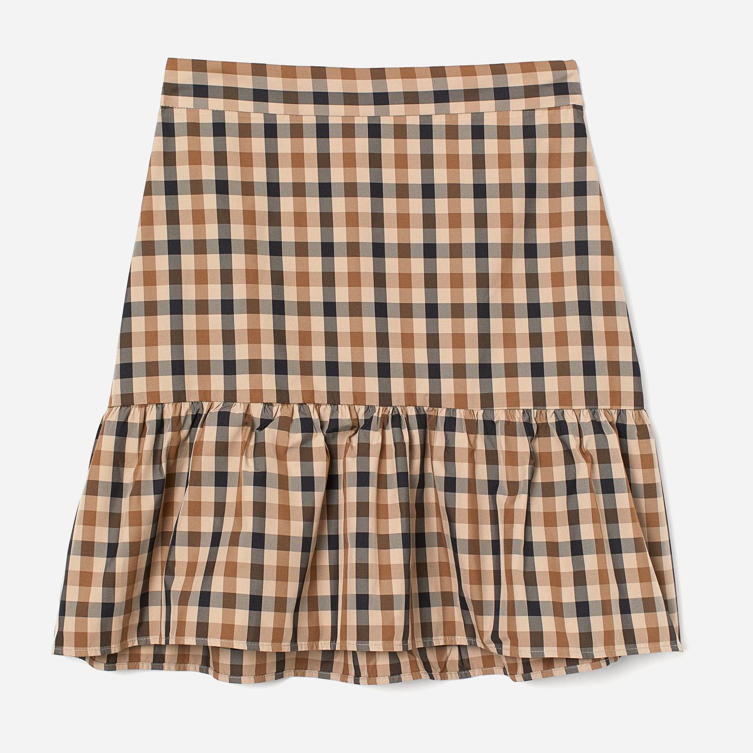 

Юбка H&M 404-9130322 34 Черная с бежевым