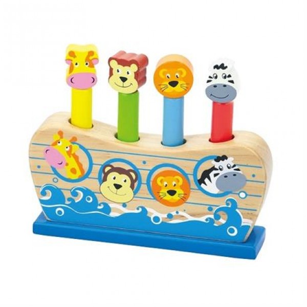 

Детская деревянная игрушка Viga Toys "Веселый ковчег" (50041)