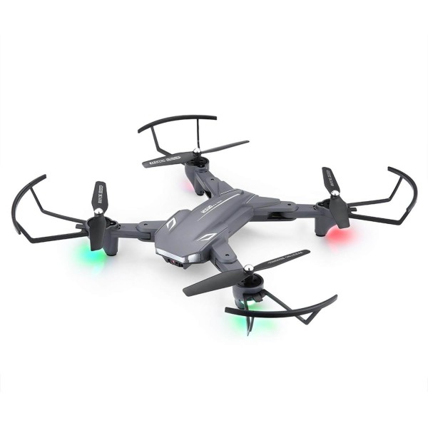 

Квадрокоптер Visuo XS816 4K, з двома камерами HD 4к і 0,3МП , з FPV прямою трансляцією відео, оптичним утриманням позиції, до 20 хв. польоту, сірий.