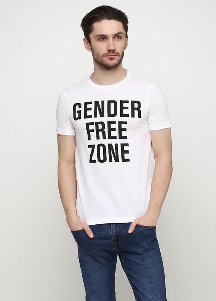 

Футболка мужская United Colors of Benetton XS Белая (1080-380)