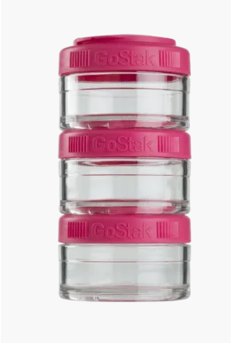 

Контейнер спортивный BlenderBottle GoStak 3*60 Pink (ORIGINAL)