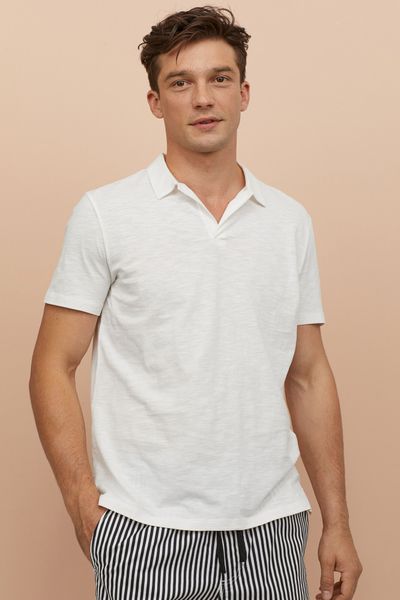 

Футболка мужская H&M XS Белая (1200-964)