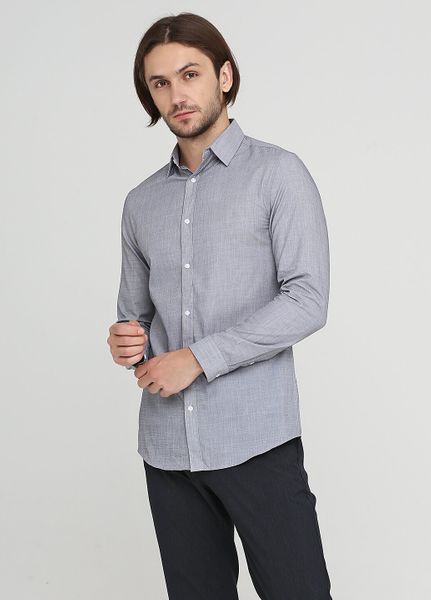 

Рубашка H&M S Серая (1093-010)