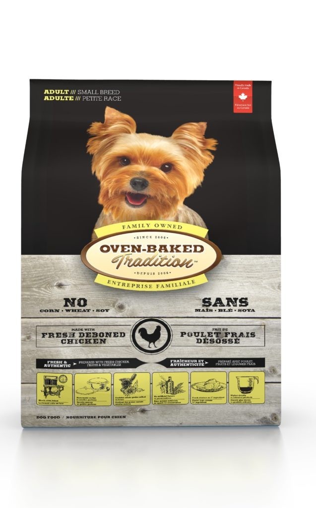 

Сухой корм для собак мелких пород Oven-Baked Tradition Adult Small Breed Chiken со свежим мясом курицы 2,27 кг