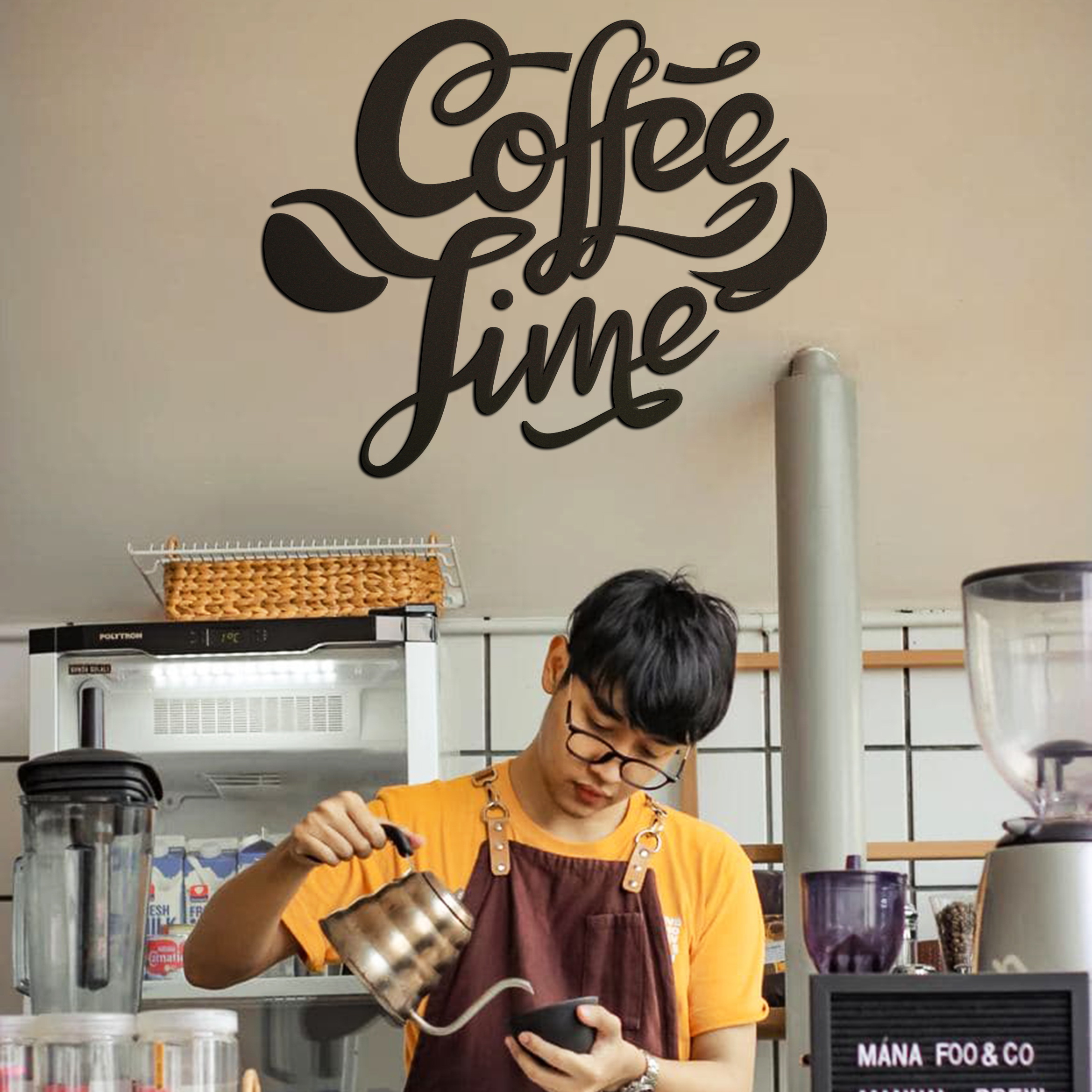 

Картина из дерева Coffee Time 50х40 см LIKEWOOD