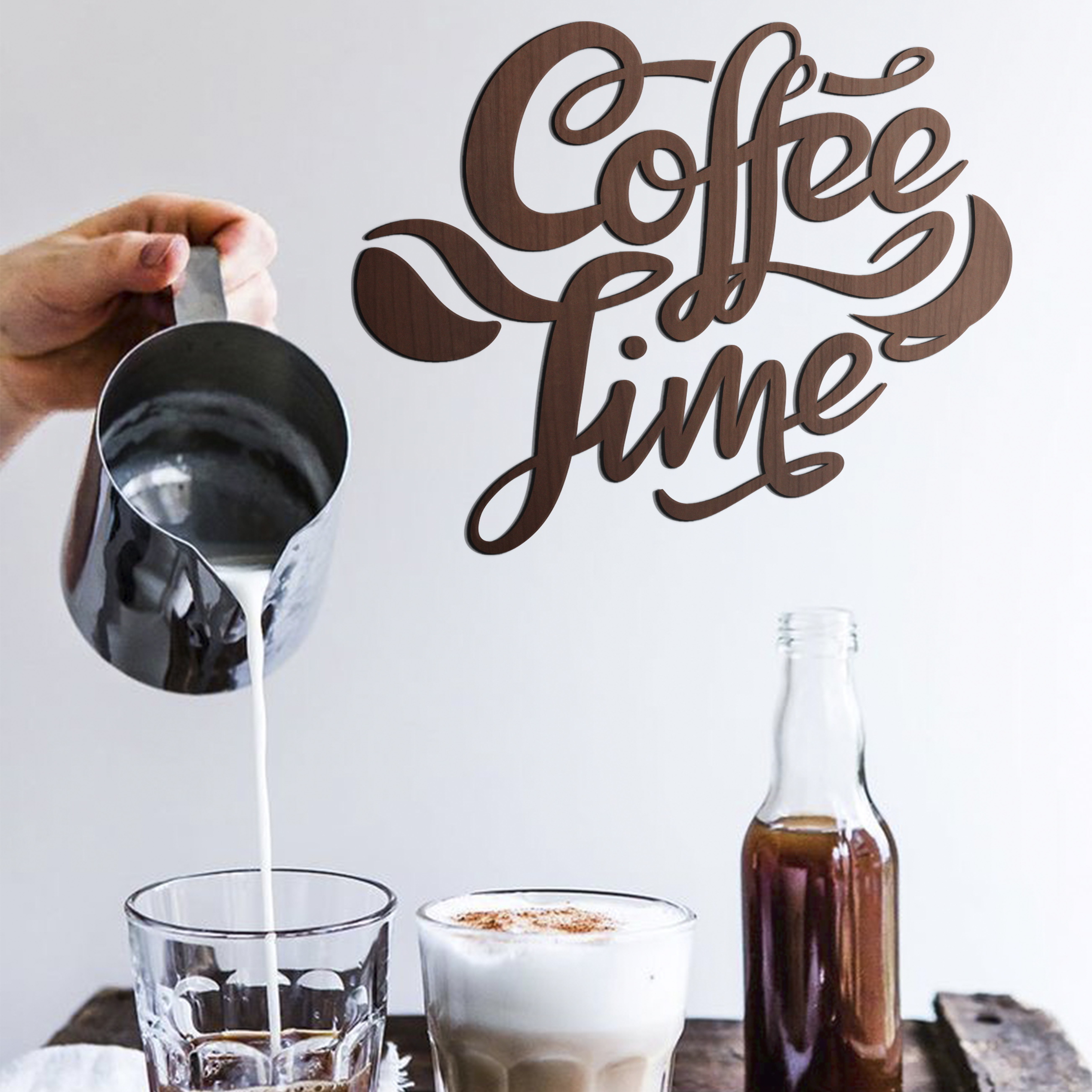 

Картина из дерева Coffee Time 40х30 см LIKEWOOD