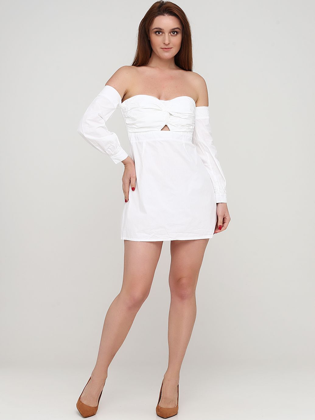 

Платье Boohoo 14-3219  Белое, Платье Boohoo 14-3219 42 Белое