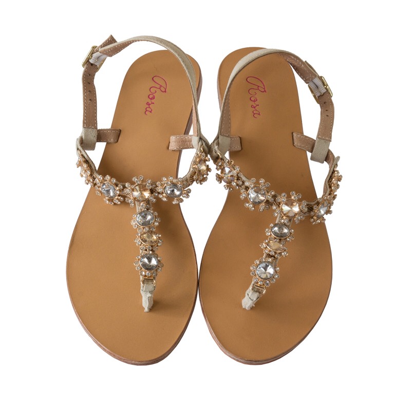 

Босоножки Rosa 37 серые 109kocu-37