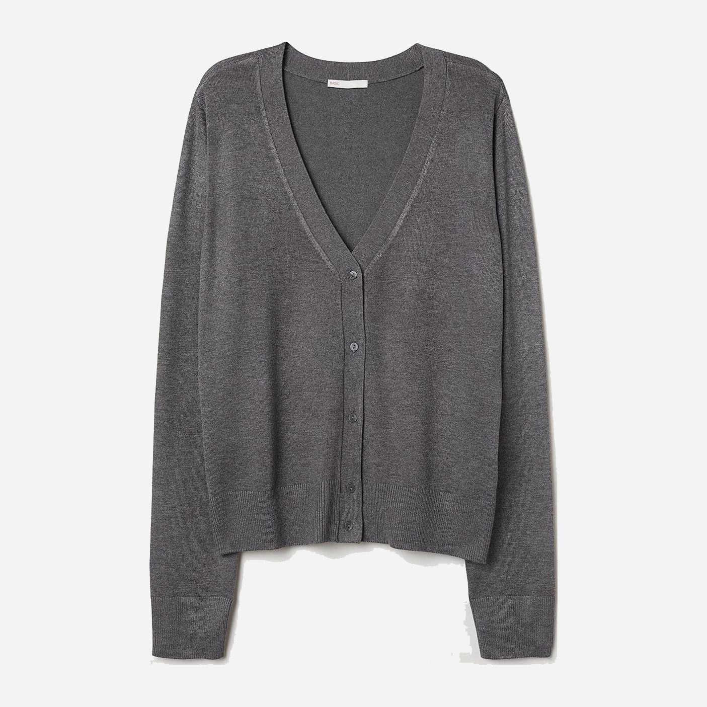 

Кардиган H&M 0671553-01  Серый, Кардиган H&M 0671553-01 S Серый