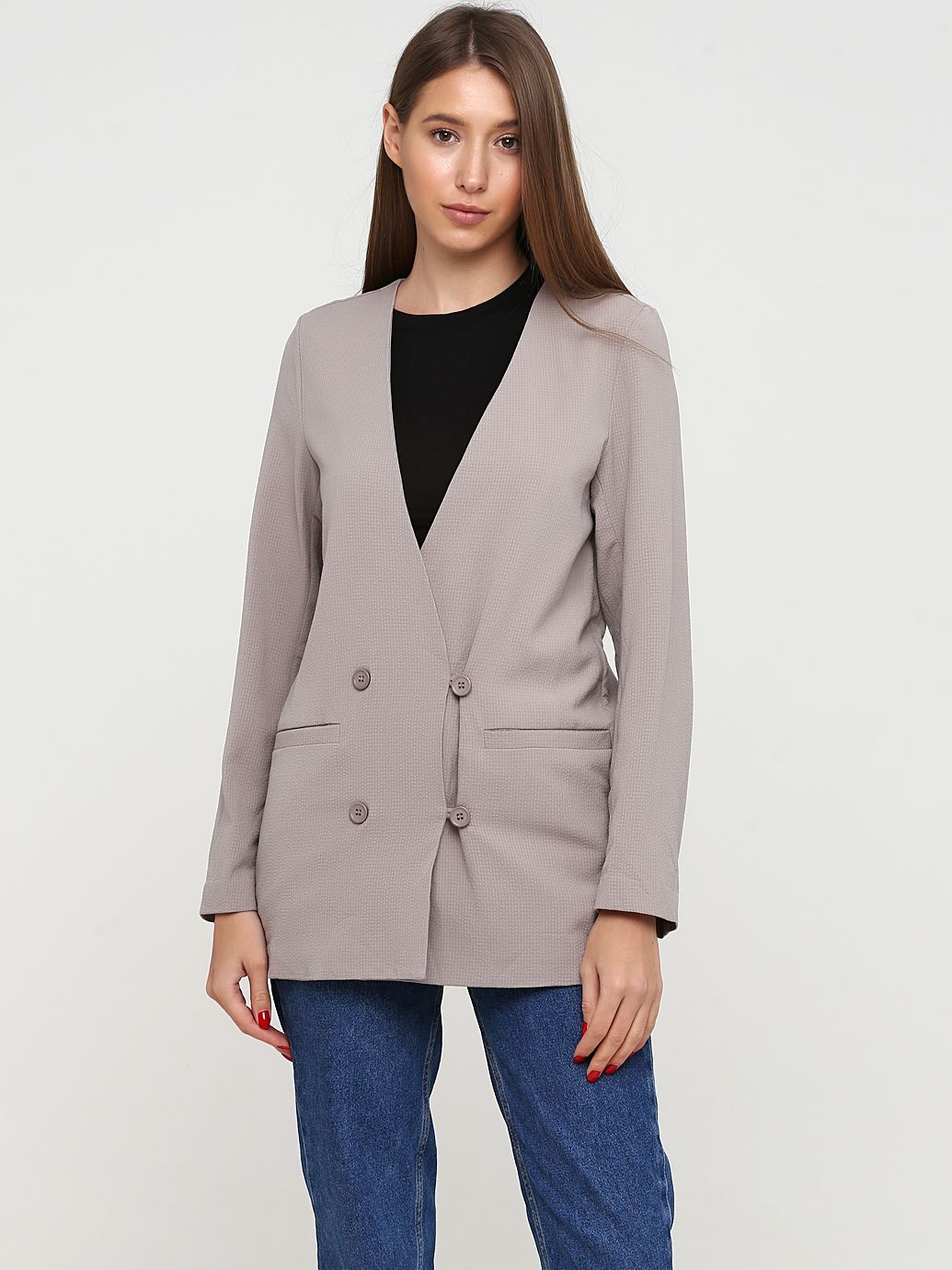 

Пиджак Monki 0412509  Серый, Пиджак Monki 0412509 XS Серый